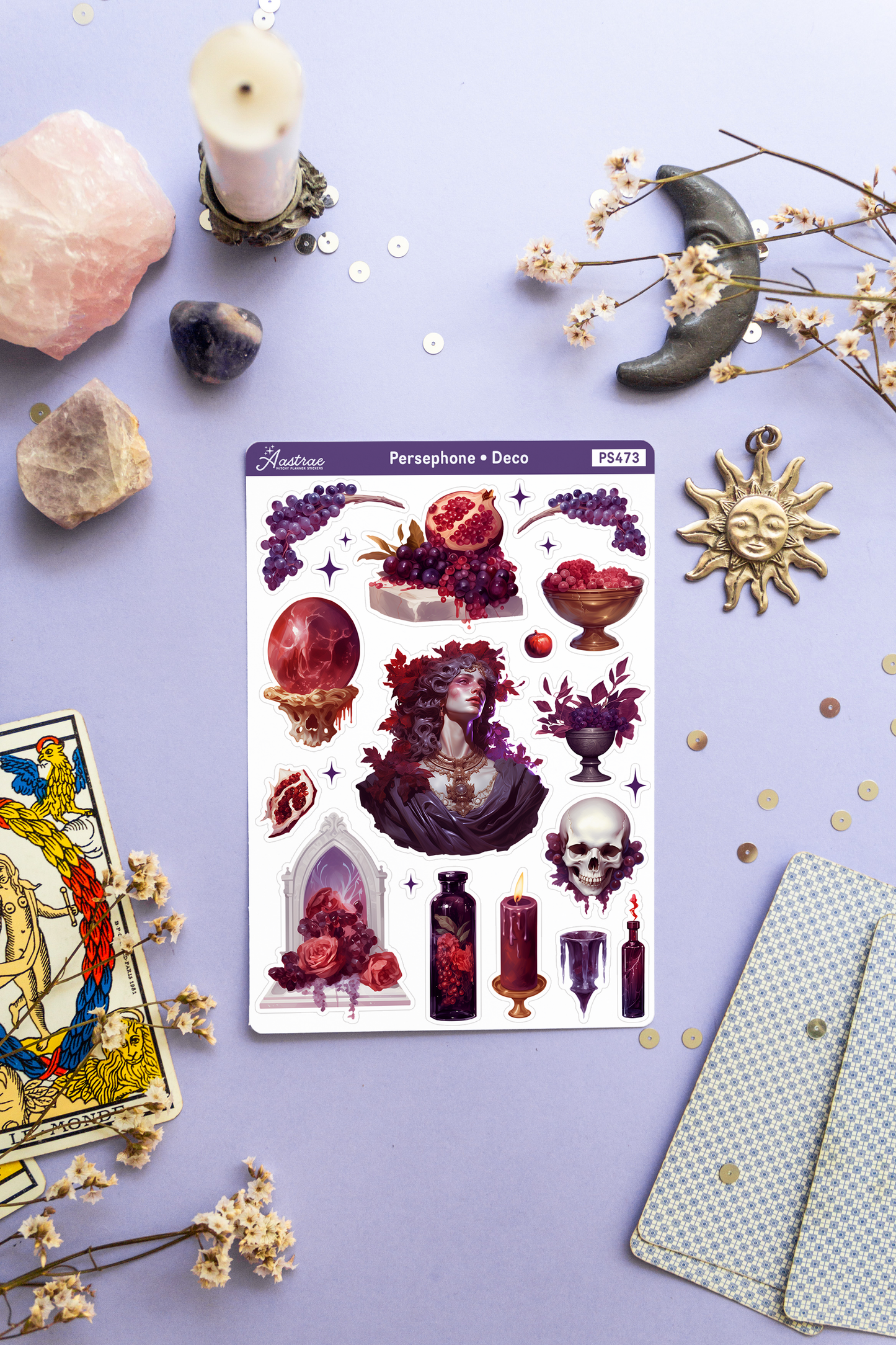 Persephone Sticker Sheet
