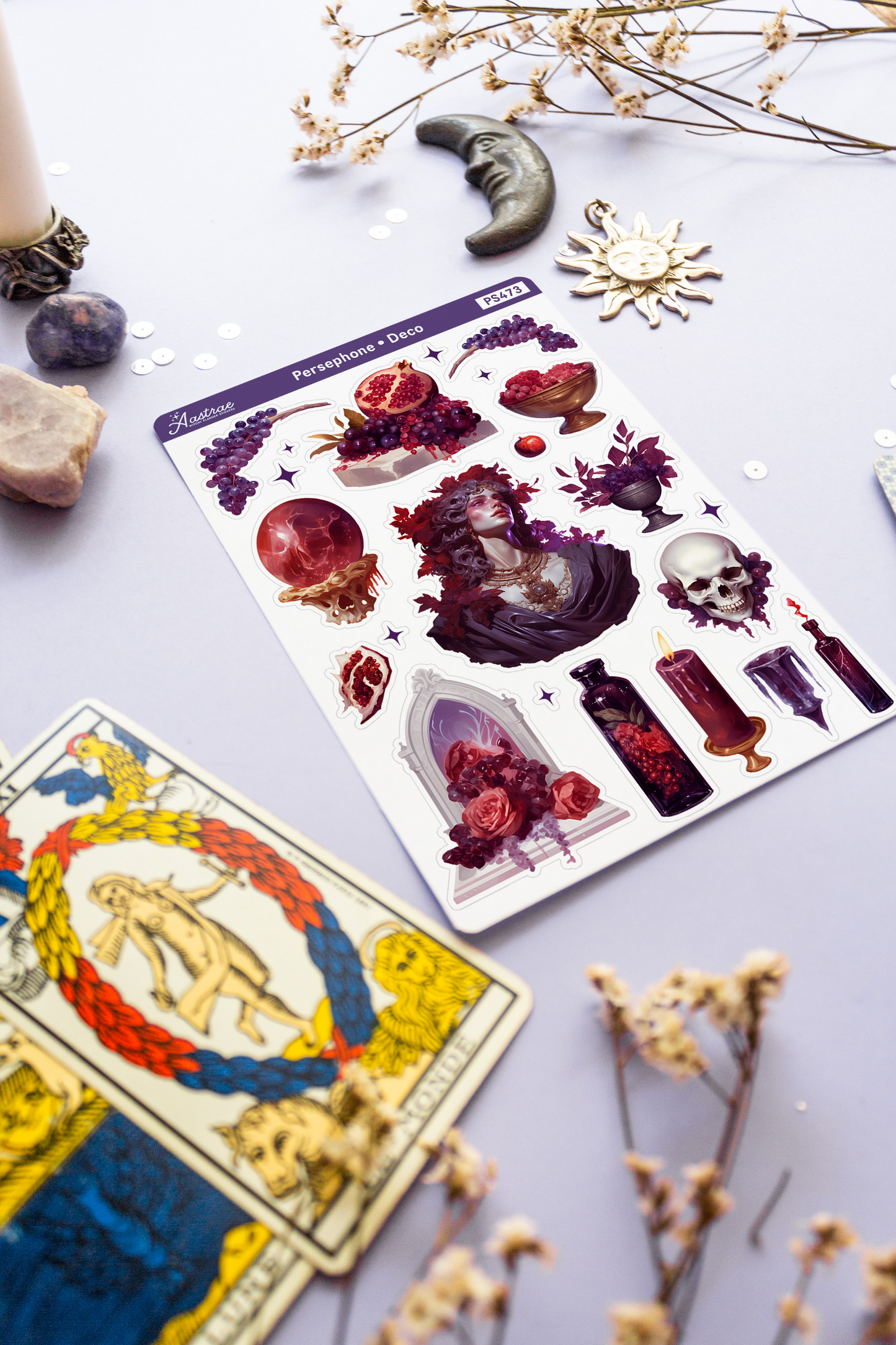 Persephone Sticker Sheet