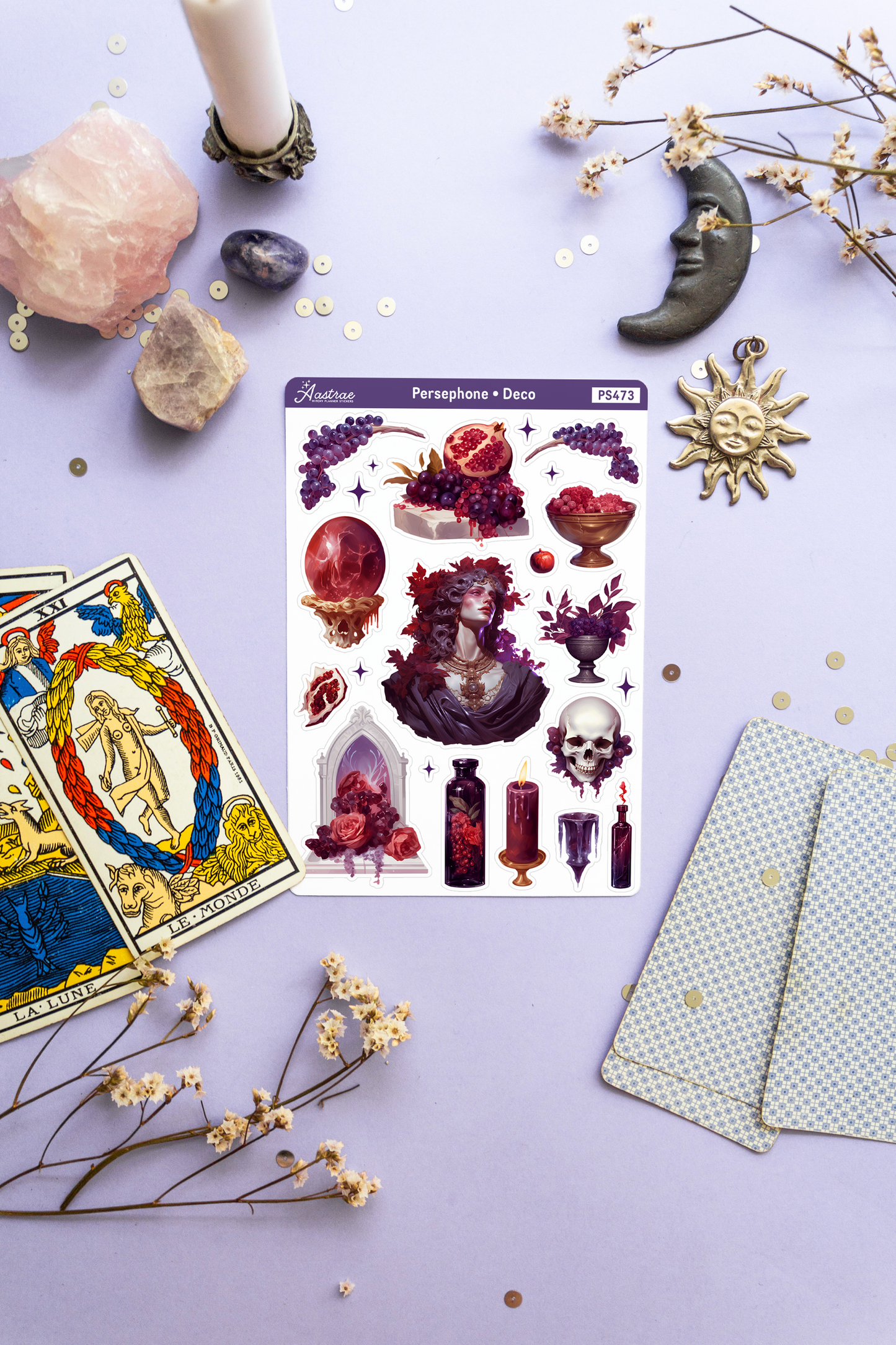Persephone Sticker Sheet
