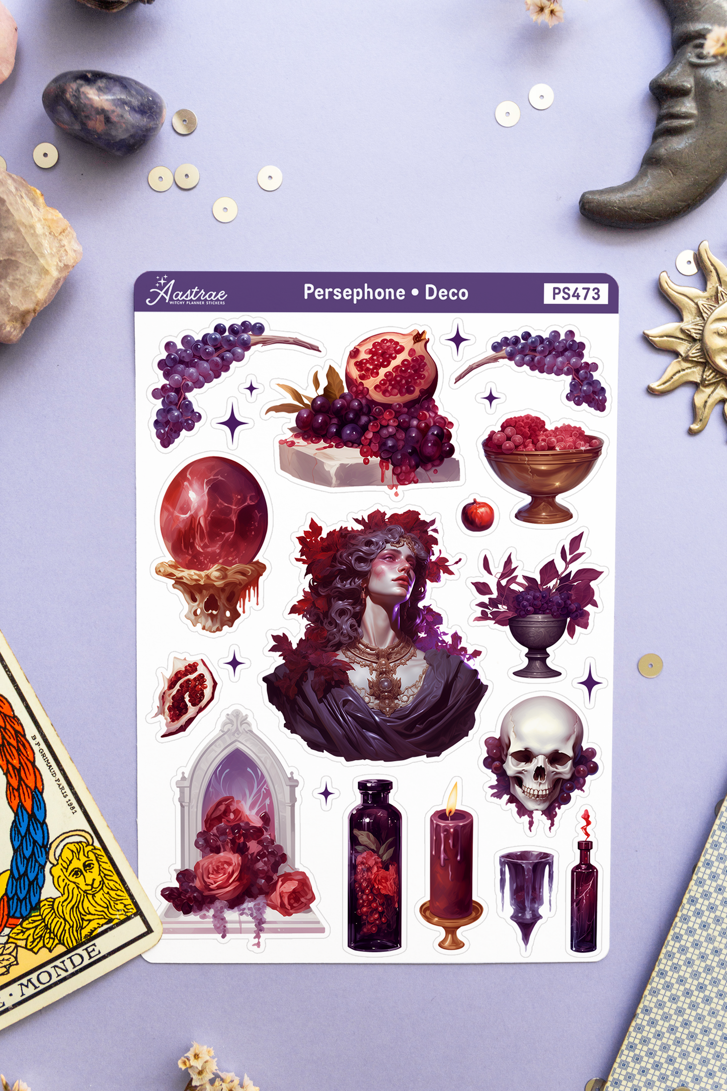 Persephone Sticker Sheet
