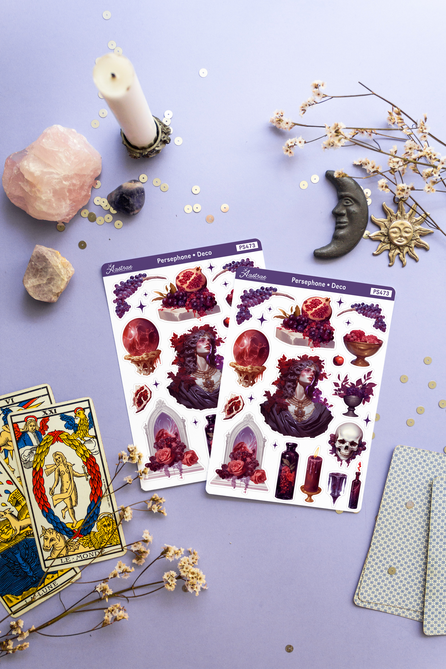 Persephone Sticker Sheet