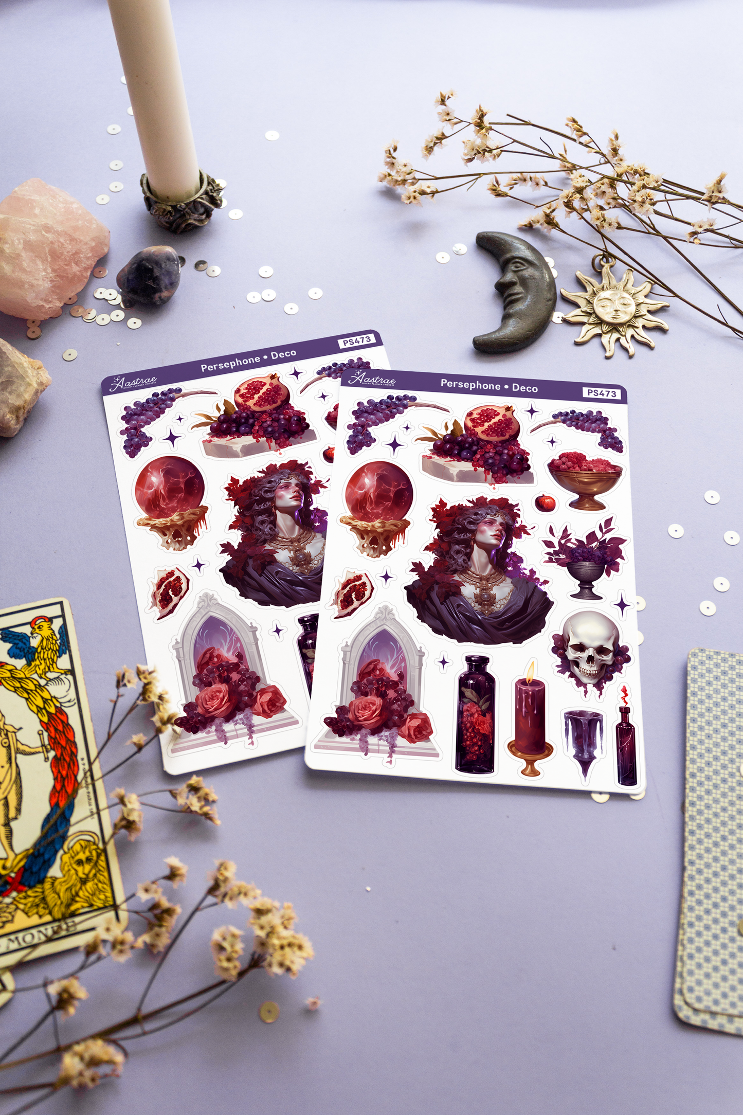 Persephone Sticker Sheet