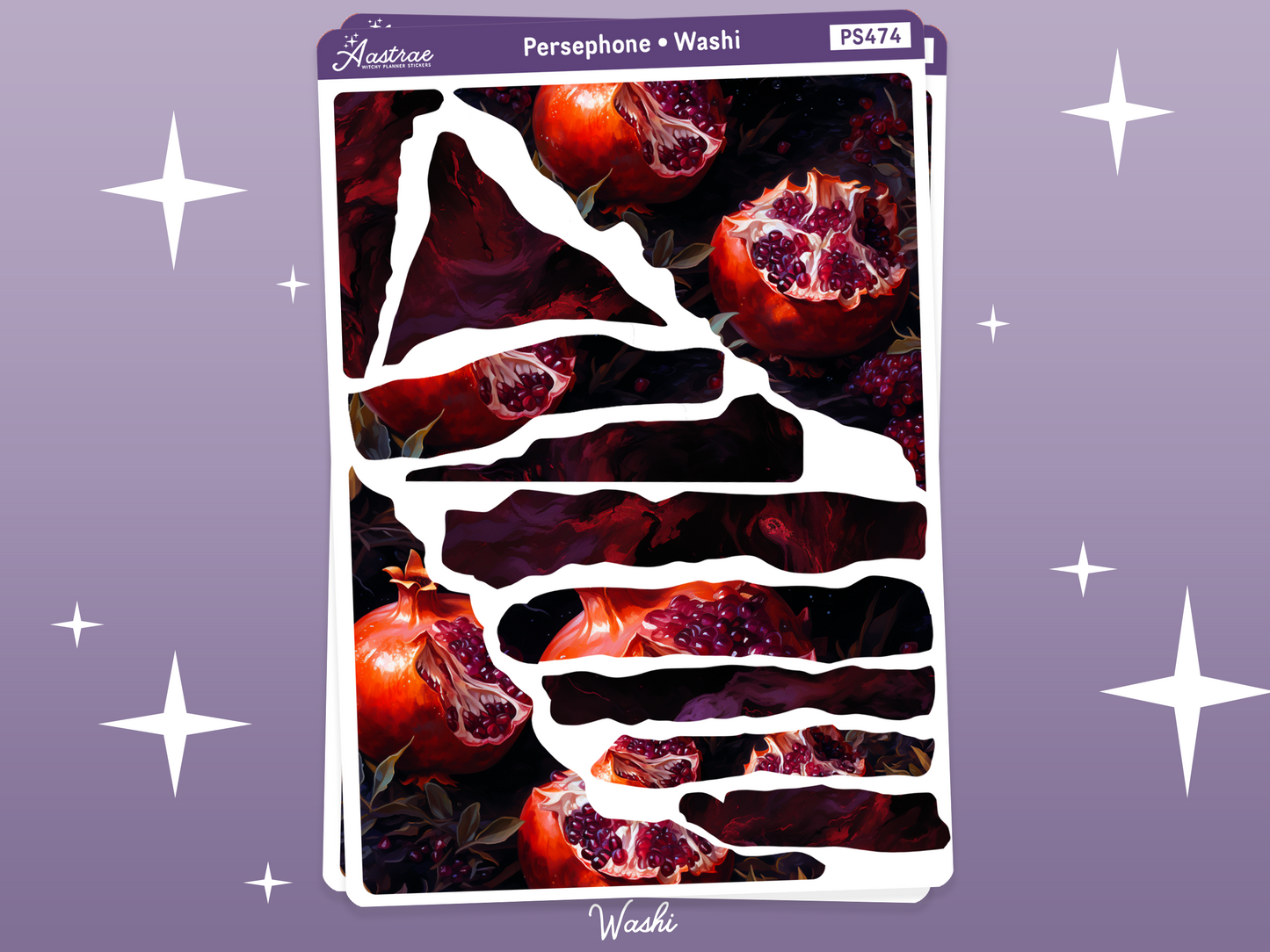 Persephone Journaling Stickers Kit