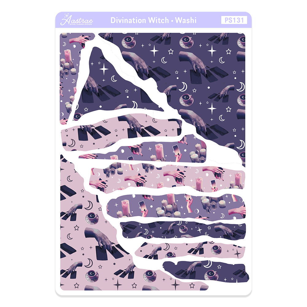 Divination Witch Washi Stickers