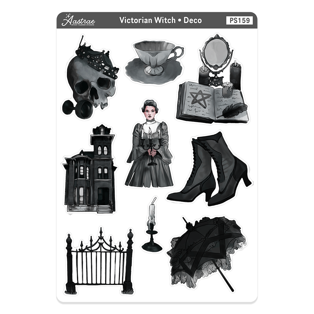 Victorian Witch Planner Stickers