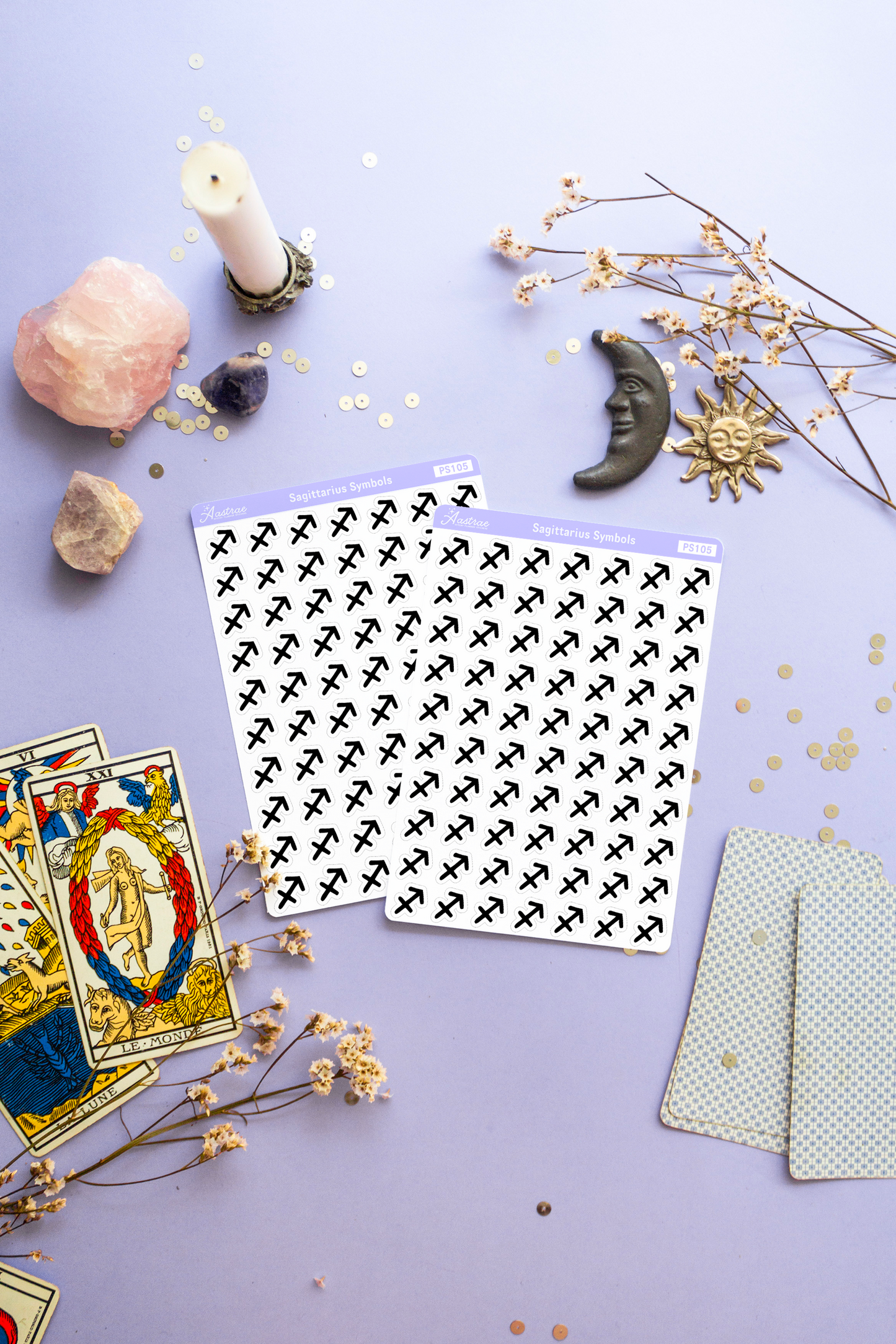 Astrology Sagittarius Symbol Stickers