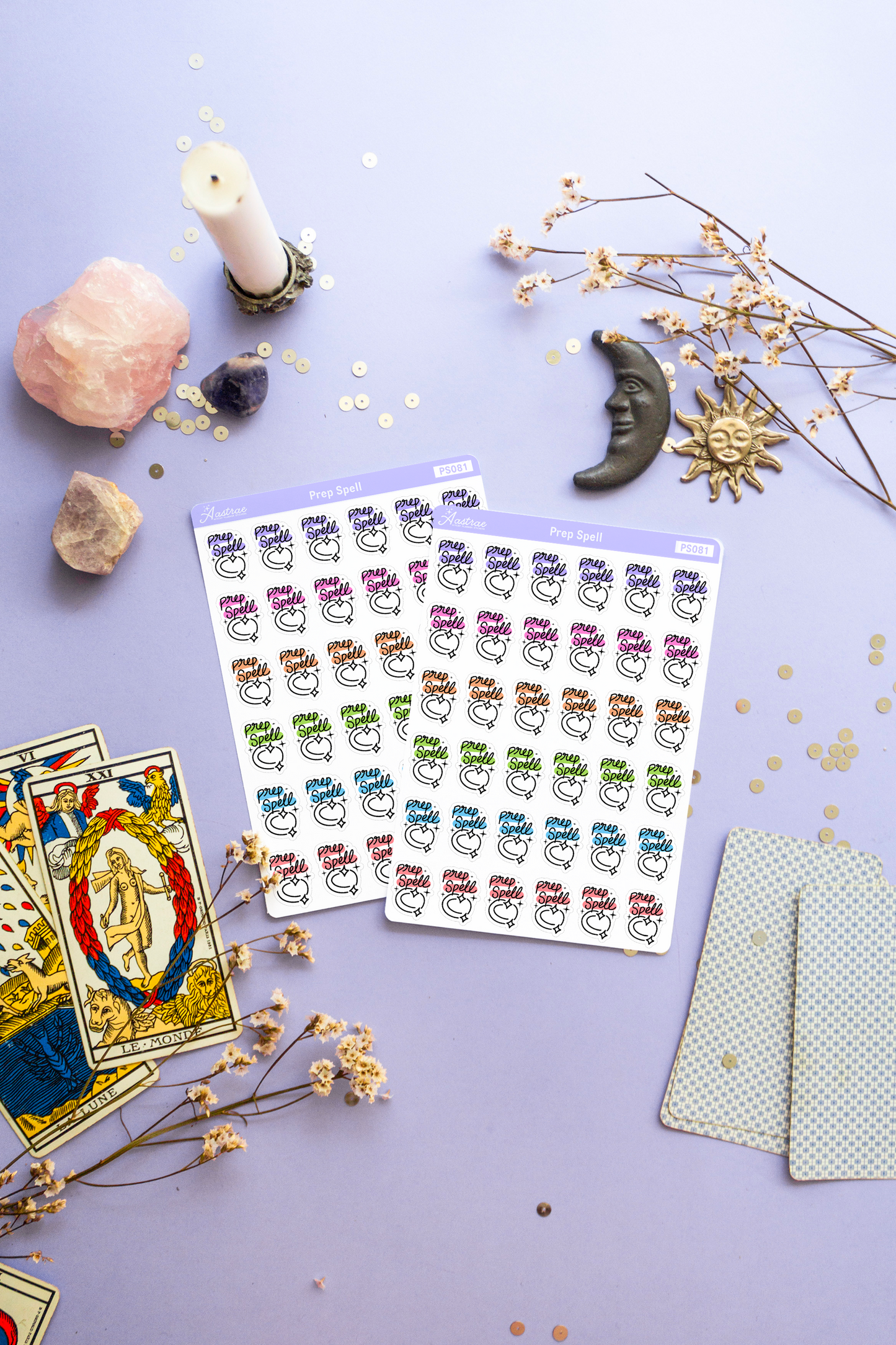Prep Spell Planner Stickers