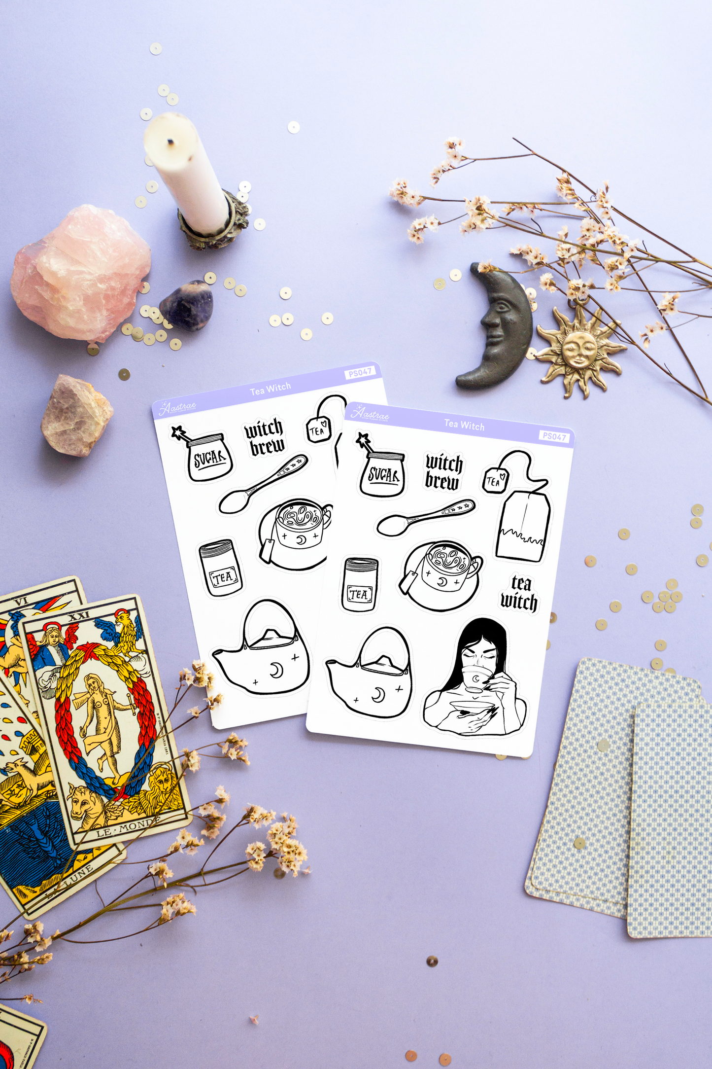 Tea Witch Planner Stickers