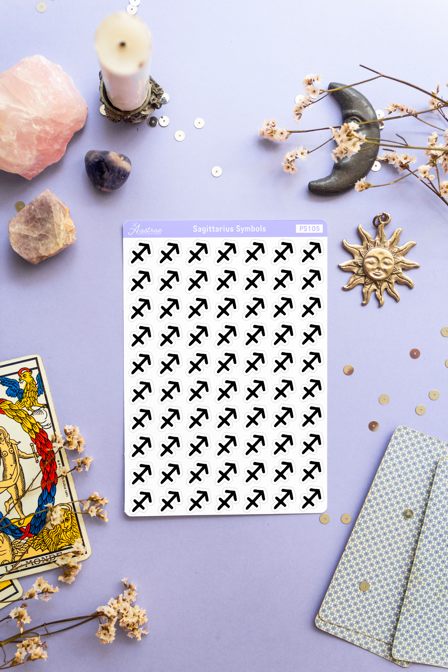 Astrology Sagittarius Symbol Stickers