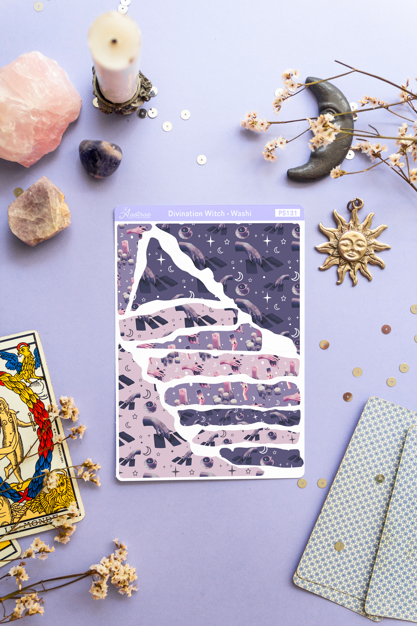 Divination Witch Washi Stickers