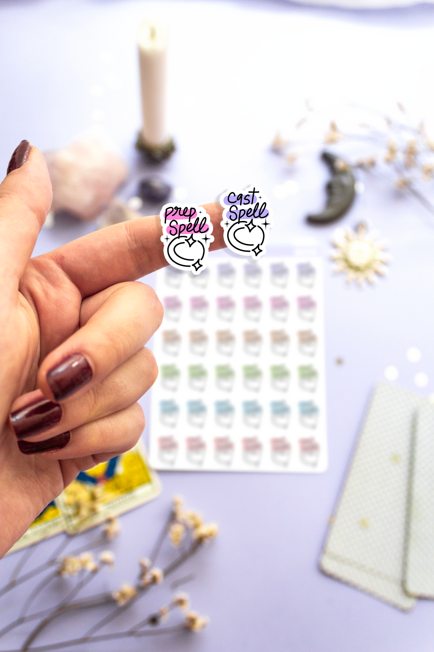 BUNDLE • Spellwork Stickers for Planner