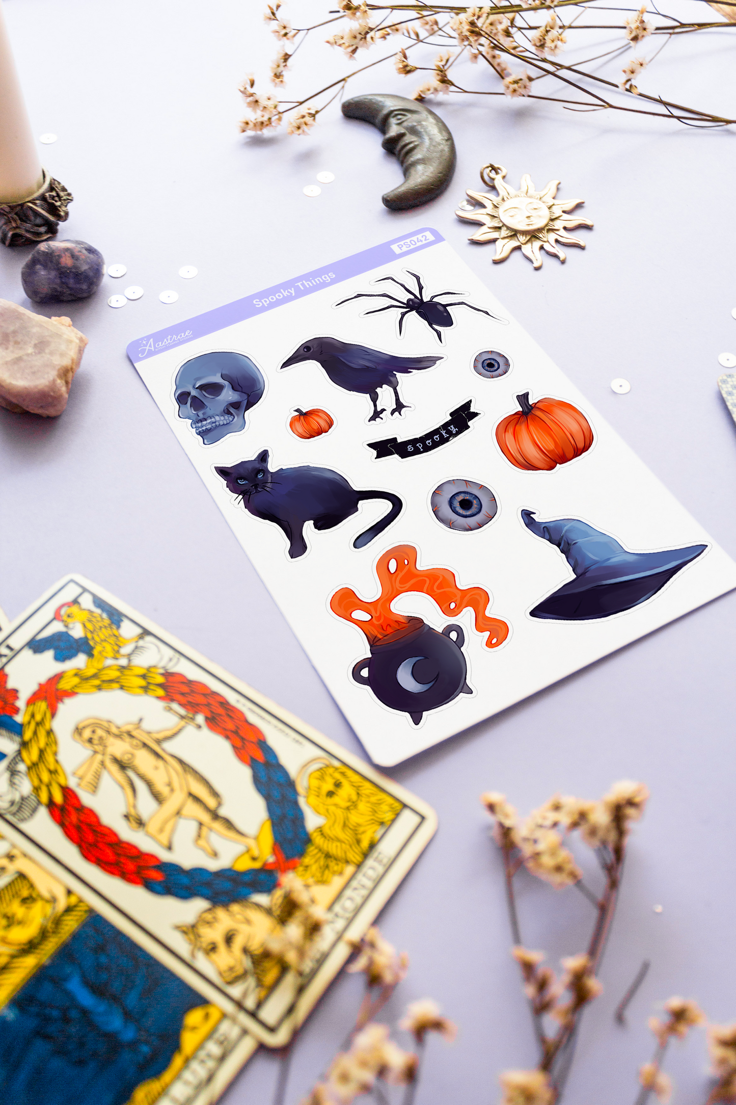 Spooky Halloween Planner Stickers