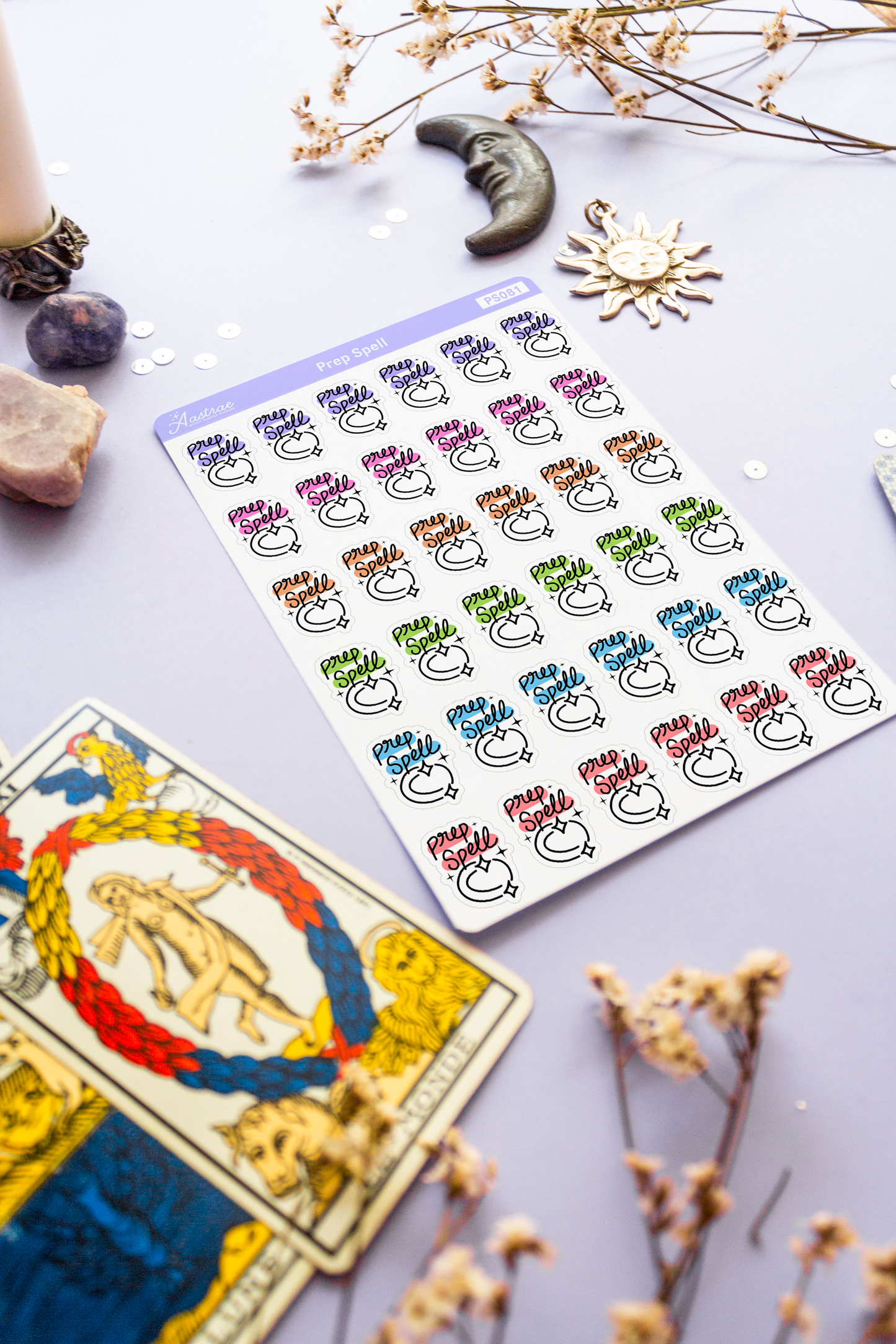 Prep Spell Planner Stickers