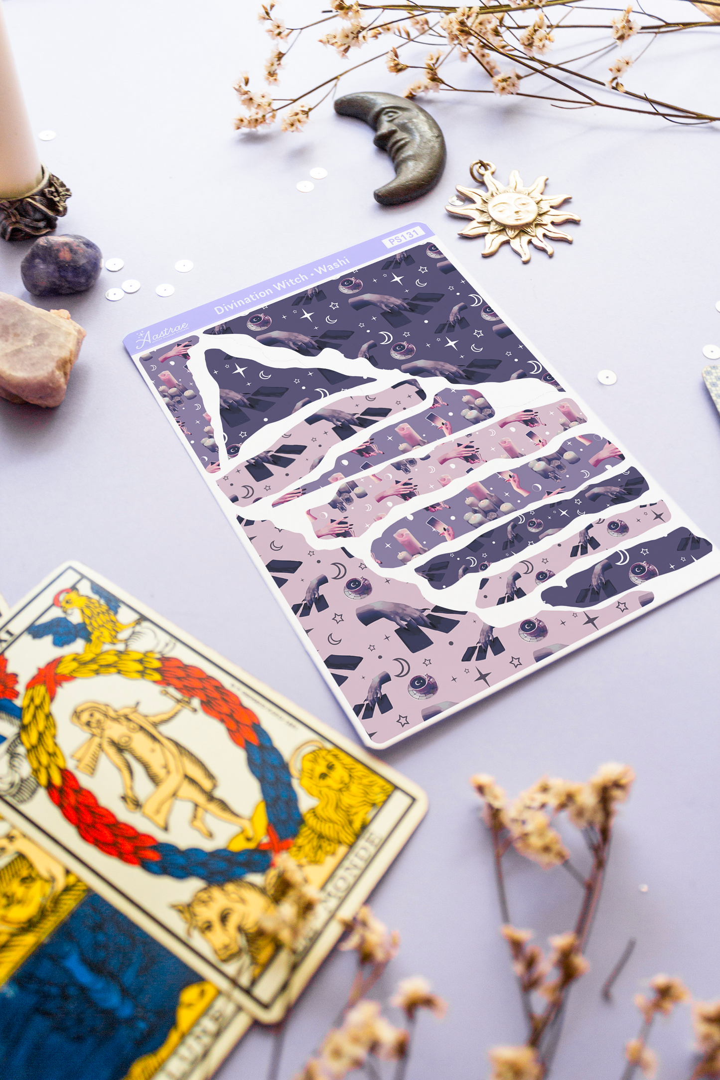 Divination Witch Washi Stickers