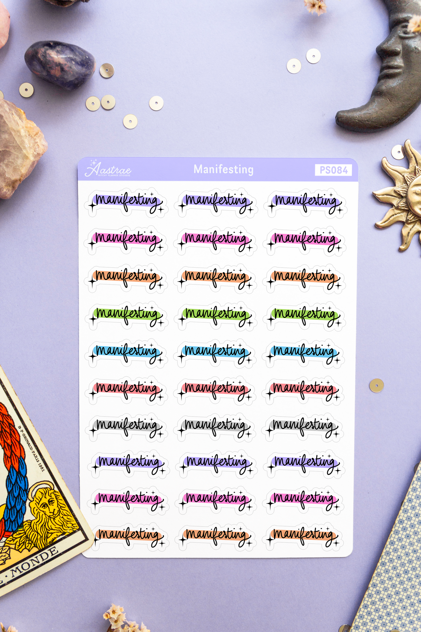 Manifesting Planner Stickers