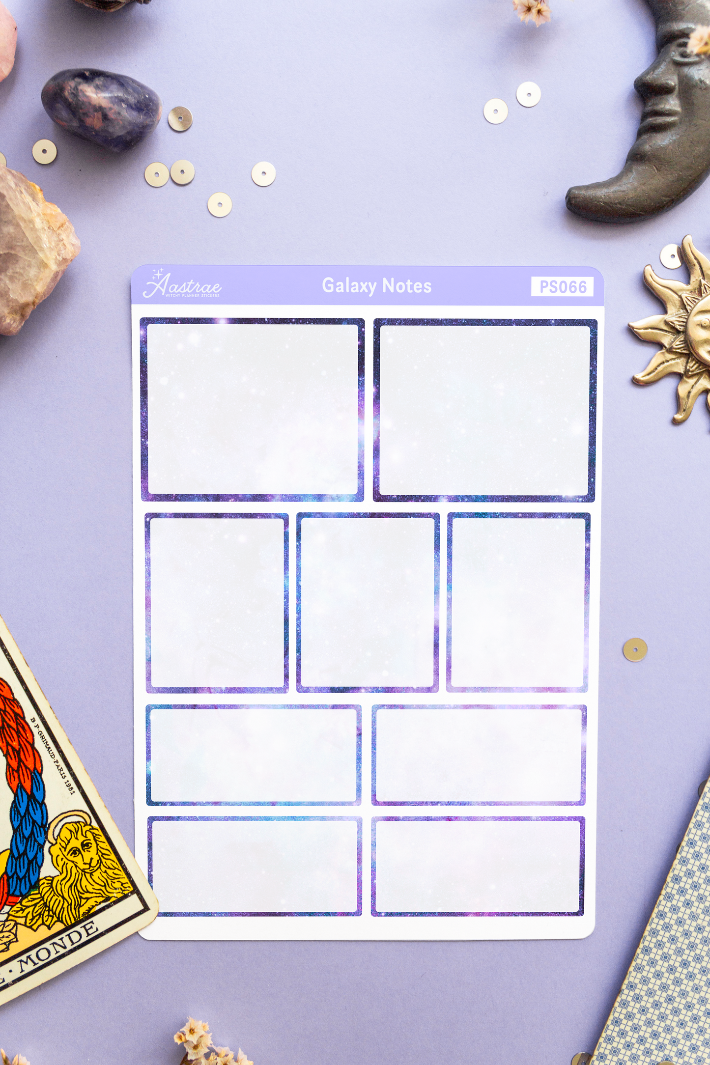 Galaxy Notes Planner Boxes