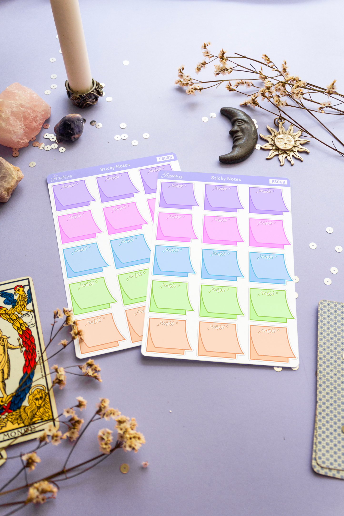 Sticky Notes Planner Stickers