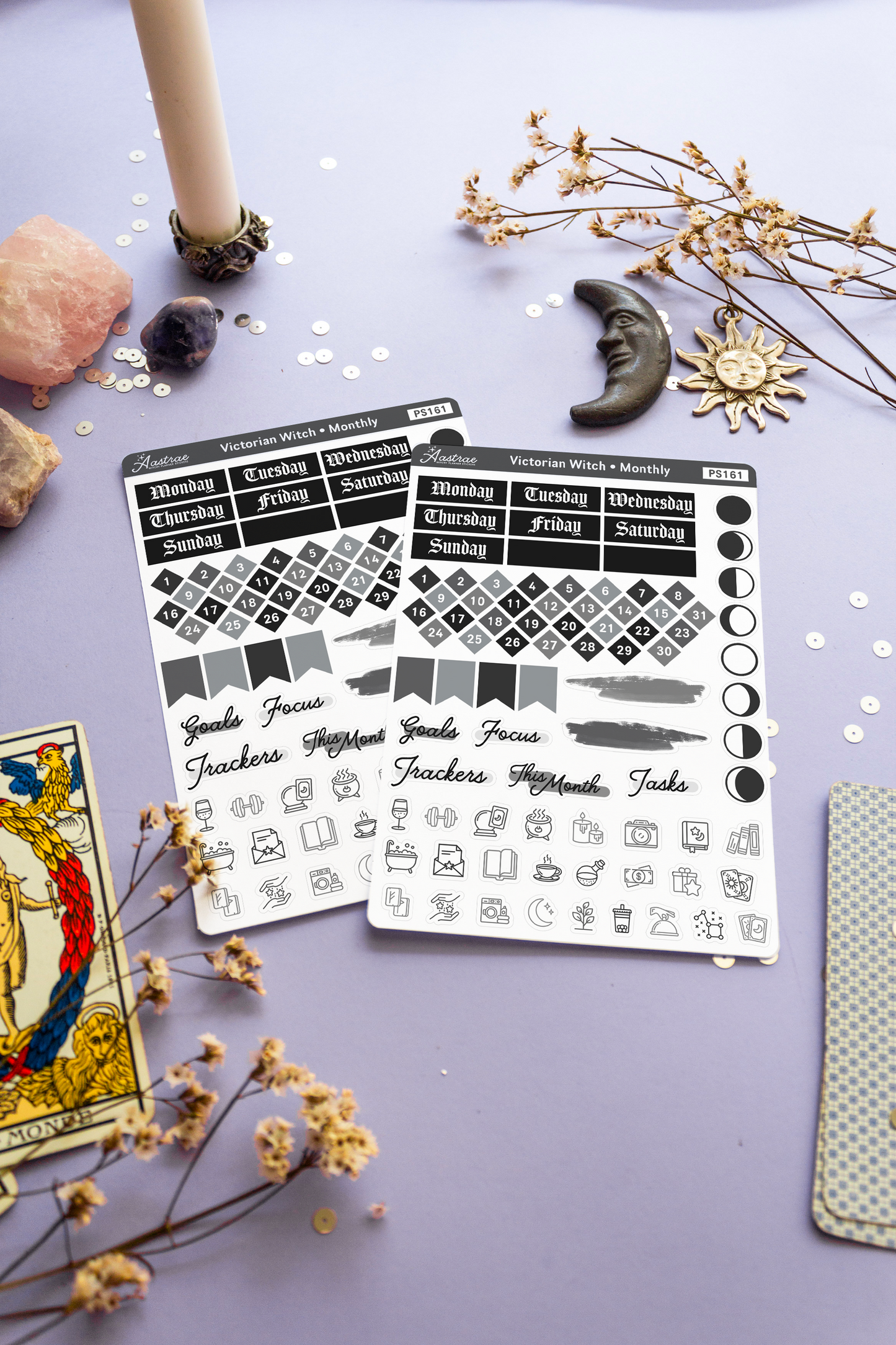 Victorian Witch Monthly Journal Kit