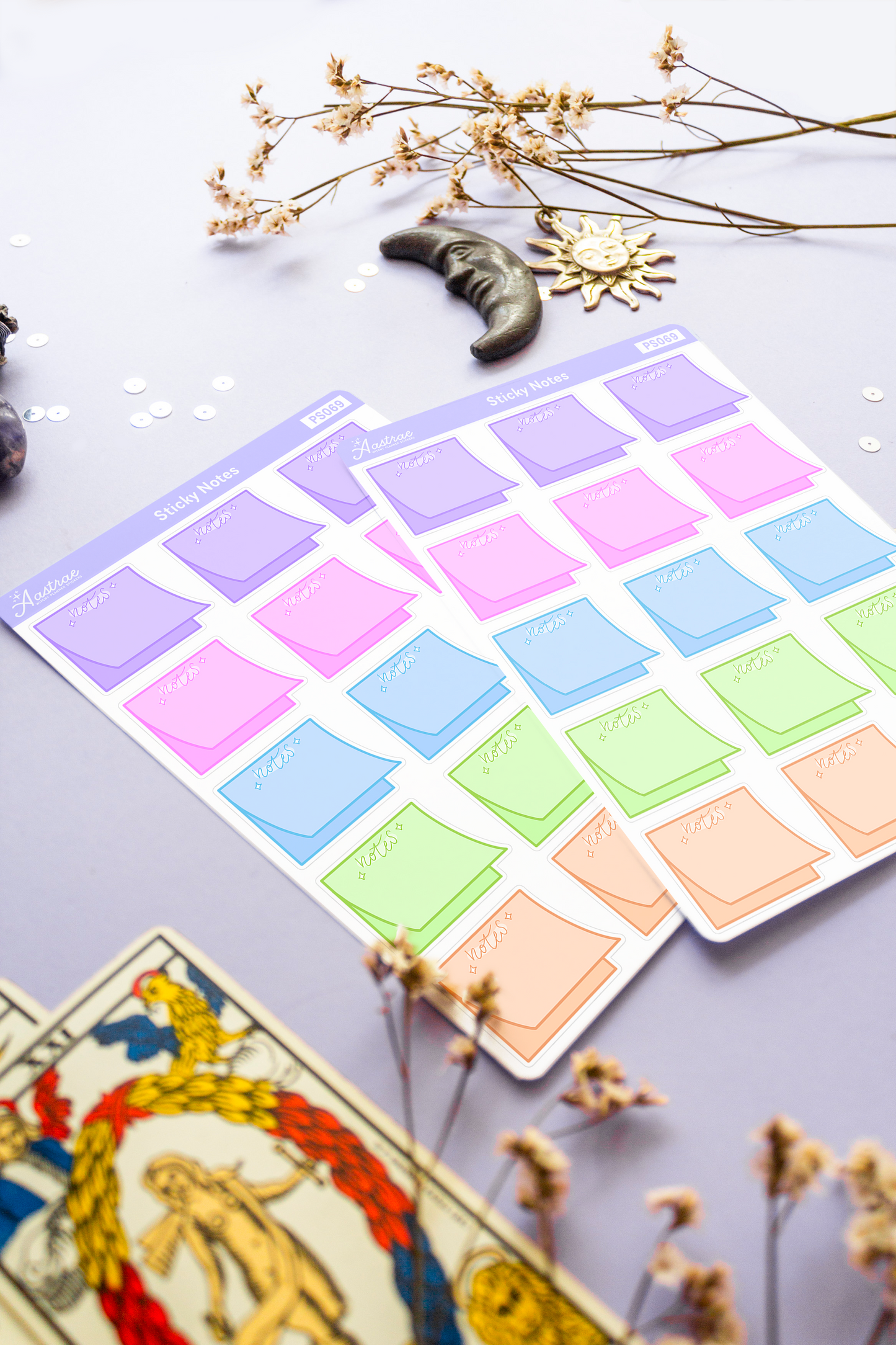 Sticky Notes Planner Stickers