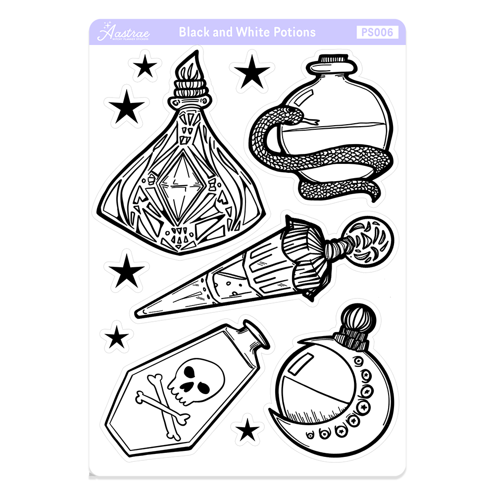 Witchy Potions Stickers