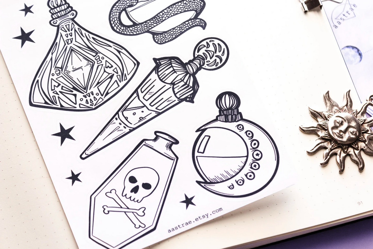 Witchy Potions Stickers