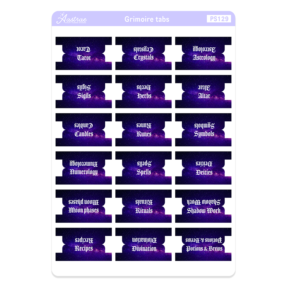 Grimoire Tabs