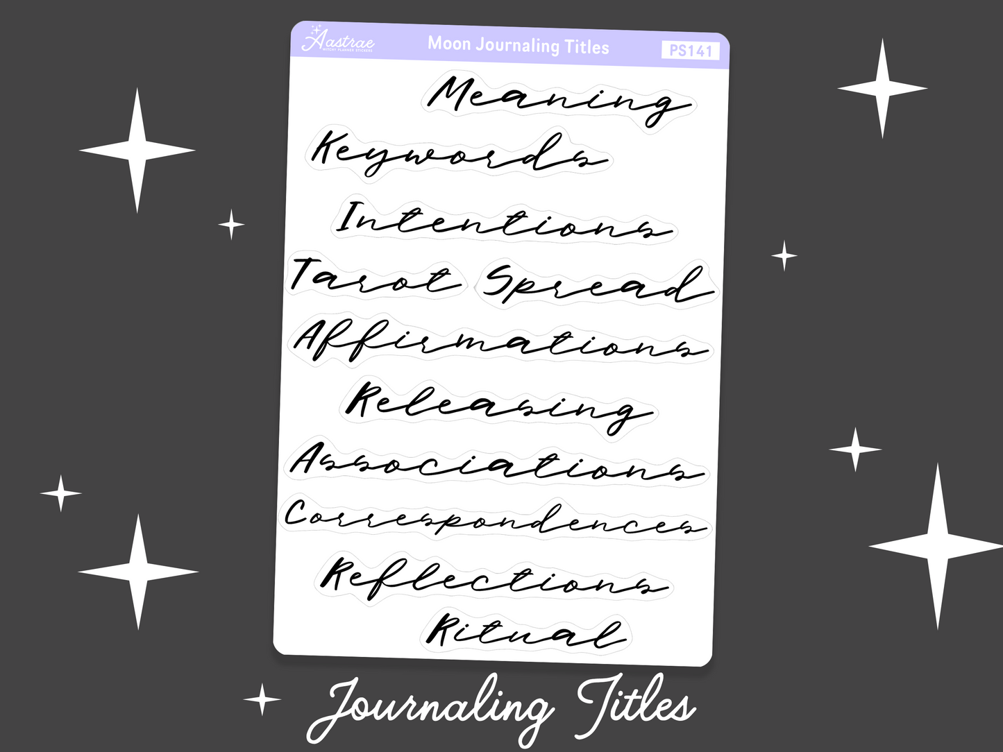 Moon Journaling Kit