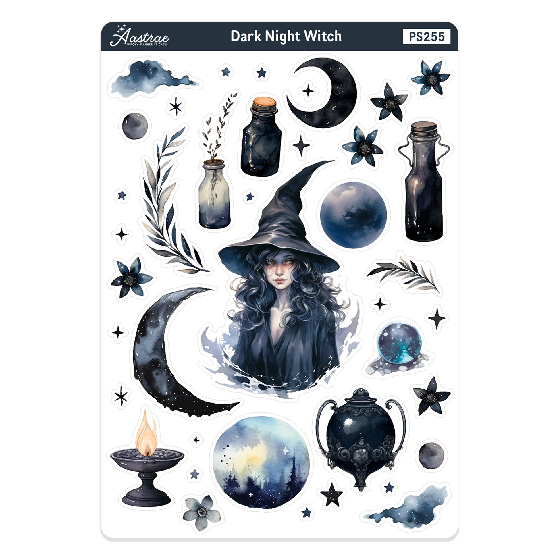 Crystal Stickers – The Witches Planner