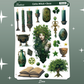 Celtic Witch Stickers Journaling Kit