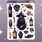 Poison Witch Journaling Stickers Kit