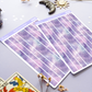 Pastel Galaxy Washi Tape Sticker Sheet