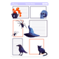 Spooky Halloween Notes Box Planner Stickers