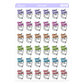 Cast Spell Planner Stickers