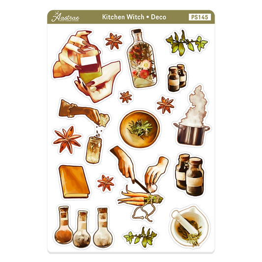 Kitchen Witch Planner Stickers