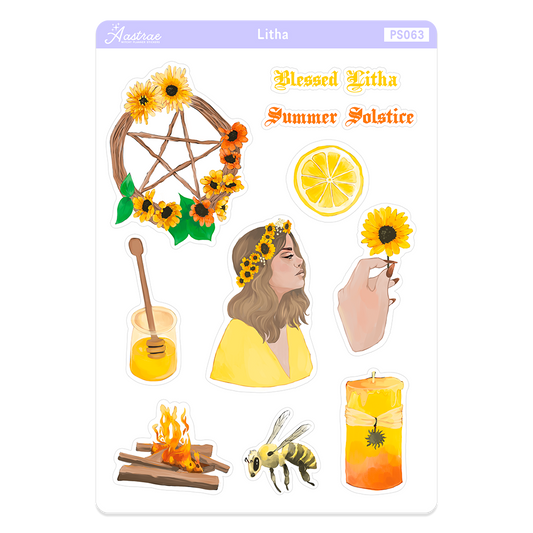 Litha Planner Stickers