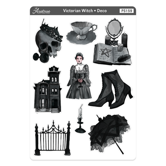 Victorian Witch Planner Stickers