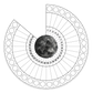 Moon Phases Tracker Sticker