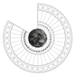 Moon Phases Tracker Sticker