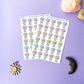 BUNDLE • Crystals Sticker Sheet (2 Sheets)