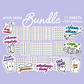 BUNDLE • Witch Tasks Icon Stickers for Planner (17 Sheets)