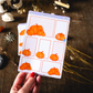 Fall Pumpkins Planner Boxes