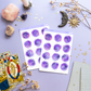 Zodiac Constellations Stickers for Planner