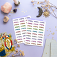 Manifesting Planner Stickers