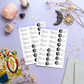 Astrology New Moon and Full Moon Stickers