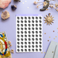 Astrology Virgo Symbol Stickers