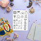 Pagan Holiday Planner Stickers