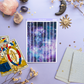 Galaxy Washi Tape Stripe Sticker Sheet