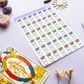 Daily Tarot Card Planner Stickers