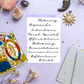 Moon Journaling Topic Labels