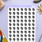 Astrology Virgo Symbol Stickers
